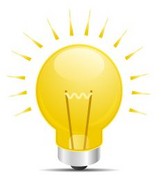 Bright light bulb